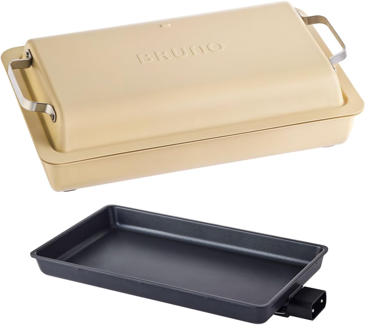 BRUNO 一式（鍋、たこやき、マルチプレート、蒸し器、ガラス蓋、鉄板） BRUNO 一式（鍋、たこやき、マルチプレート、蒸し器、ガラス蓋